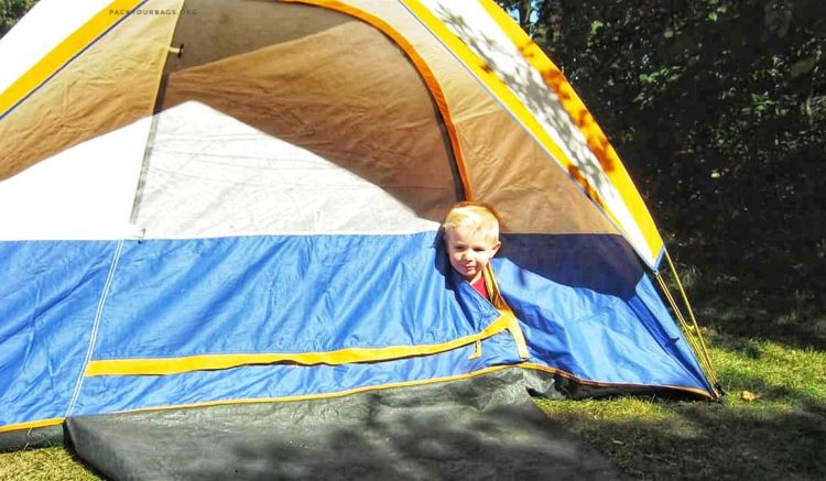 keeping warm in tent