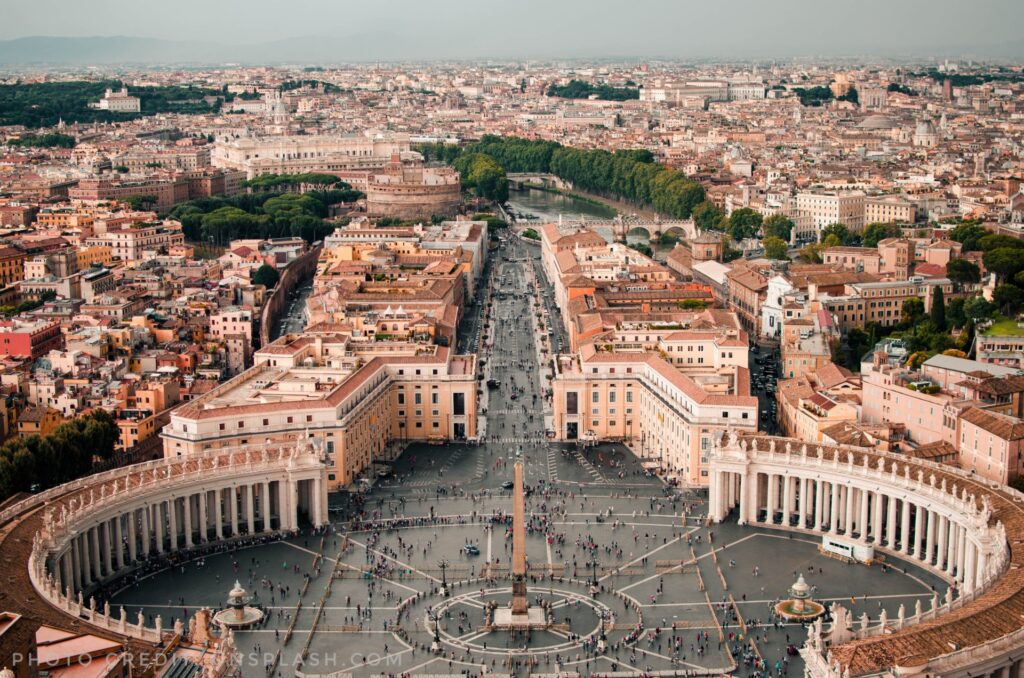 St-Peters-Square-Vatican-City photo by Caleb Miller