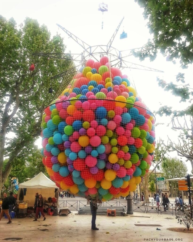 Balloons in Aix-en-Provence